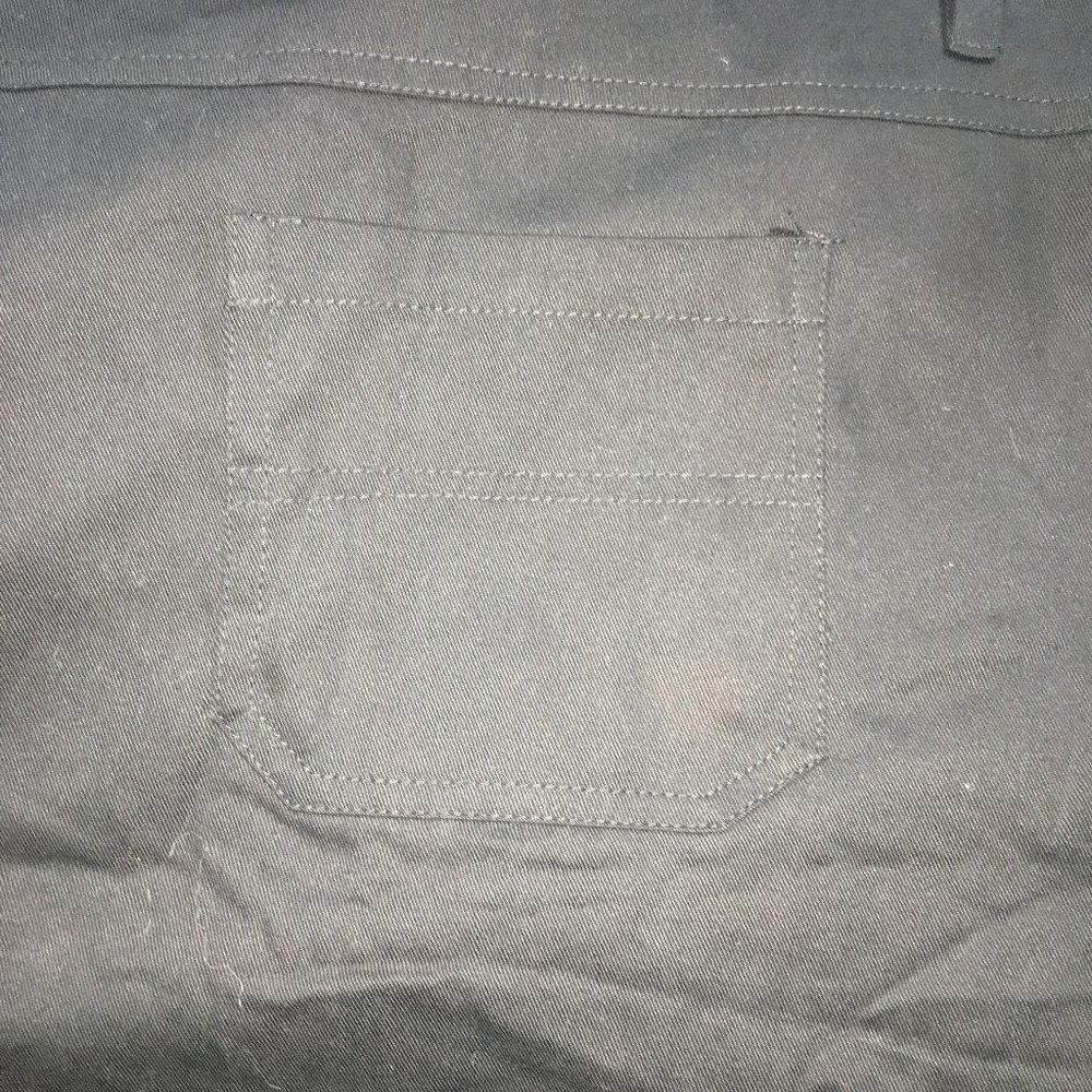 Erica Brooke Collection Womens Super Plus 32 Black 100% Cotton Side Pocket Short - Picture 6 of 8